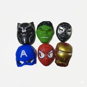 Zestaw Maski Superbohaterów Marvela 6 sztuk na przyjęcie bal przebierańców