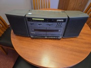 Radiomagnetofon PHILIPS AW 7792 z początku lat 90 tzw. BOOMBOX