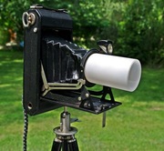 Unikatowa lampa led z aparatu mieszkowego Zeiss Ikon Ikonta