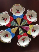 Talerze Clown - miseczki dziecięce urodzinowe. 