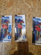 GEKO ZESTAW KLUCZE IMBUSOWE IMBUS DŁUGIE KOLOROWE 1,5-10MM 9EL. CrV G01702