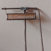 Ręczna robota Kolejka linowa miniaturka krzesełka 