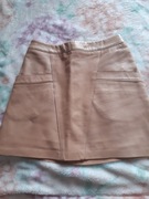 Skórzana spódniczka