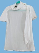 Bluzka MASSIMO DUTTI. Kolor ecru. Roz. 34/36, XS/S.