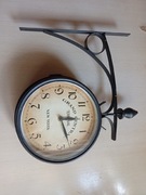 Zegar ścienny czarny nowy jork