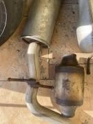 Katalizator + Tłumik środkowy + Tłumik końcowy 1.6 bse golf plus 2009