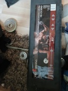 Hantle zestaw chromowany w walizce z gryfem 50 kg