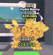 Hydra Bunny SECRET 100-249 M/s Steal a Brainrot