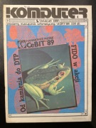 Czasopismo - KOMPUTER - KWIECIEŃ 1989 - jak nowe!