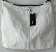 spódnica biała jeans WEEKDAY r. 42 