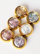 OZDOBY DO PAZNOKCI BROKATOWE PŁATKI ZESTAW 6 KOLORÓW