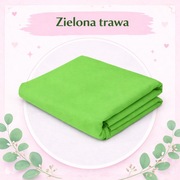 100% bawełna Tkanina materiał do szycia 1,6 x 4,0m zielona trawa