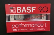 Kaseta BASF Performance I 90 1982r.
