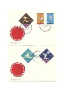 FDC Fi 1366-1373, blok 43 + gratis  1964 r.       F145