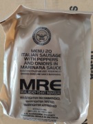 MRE 20 amerykańska racja żywnościowa 