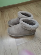 Botki ocieplane dla dziewczynki rozm. 35