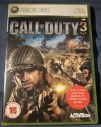 Gra Call of Duty 3 III Xbox 360 / Xbox One / Xbox Series X Stan doskonały.