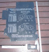 Osłona gitary tokarki