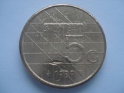Holandia 5 guldenów 1989
