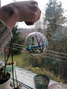 Bombka ręcznie malowana