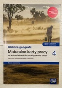 Maturalne karty pracy 4 Oblicza geografii zakres rozszerzony 