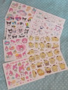 Tatuaże tymczasowe zmywalne sanrio 9 arkuszy