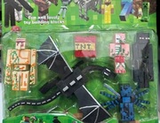 Zestaw figurki minecraft dla chłopca