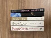 Książki - romanse 5 sztuk (Seks w wielkim mieście i inne)