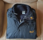 Oryginalna męska kurtka wiatrówka Jack wolfskin 3w1