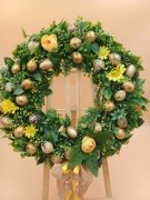 Wianek na drzwi wielkanocny 