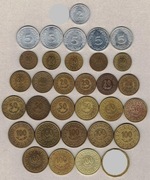Tunezja 1, 2, 5, 10, 20, 50, 100 millimów na sztuki - patrz opis
