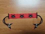 Bransoletka z koralików kot rękodzieło