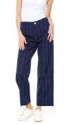 Damskie Spodnie Materiałowe Lee Wide Leg Blue Work L31GIXTZ W31 L31 31/31