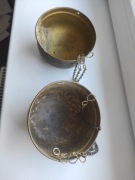 Szalki wagi szalkowej – antyk- do odnowienia