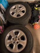 Koła Jeep GC WK2 5x127, 17x8+ felgi OE + Michelin zima+czujniki