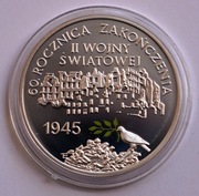 Moneta 10 zł - 60. rocznica zakończenia II Wojny Światowej - 2005