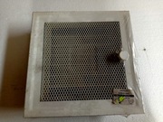 Kratka kominkowa 17x17 biała z żaluzja