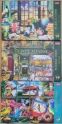 Puzzle 1000 Trefl Tea Time zestaw 3 sztuk