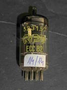 ECC82 /12AU7 "RFT" DDR 