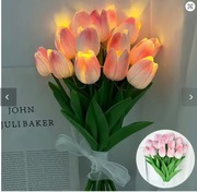 Tulipany Led 5 sztuk zasilanie bateryjne