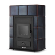 piec KAFLOWY MARSYLIA  z płaszczem wodnym 15kW