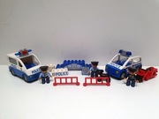 Lego DUPLO 5602 policja radiowóz policyjny motocykl pies klocki