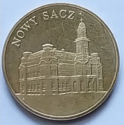 Nowy Sącz, moneta 2 zł  z 2006 roku