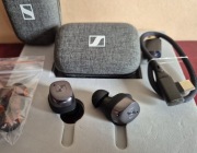 Sennheiser Momentum TWS 3 GRAFIT 5 GODZ. i dodatkowe etui 