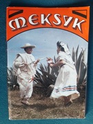 Meksyk pocztówki PRL zestaw 8 szt. w obwolucie