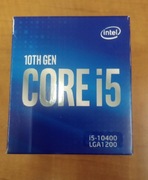Intel Core i5-10400 6C/12T 4.3GHz LGA1200 BOX + chłodzenie
