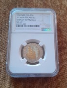 5 złotych - Ratusz w Poznaniu - 2015 - MS67 NGC