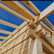 Wiezba dachowa stemple deski kantowki