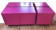 Komplet Różowych Szafek z IKEA