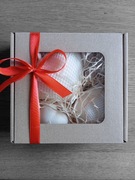 Świece sojowe - zestaw Serca 3szt